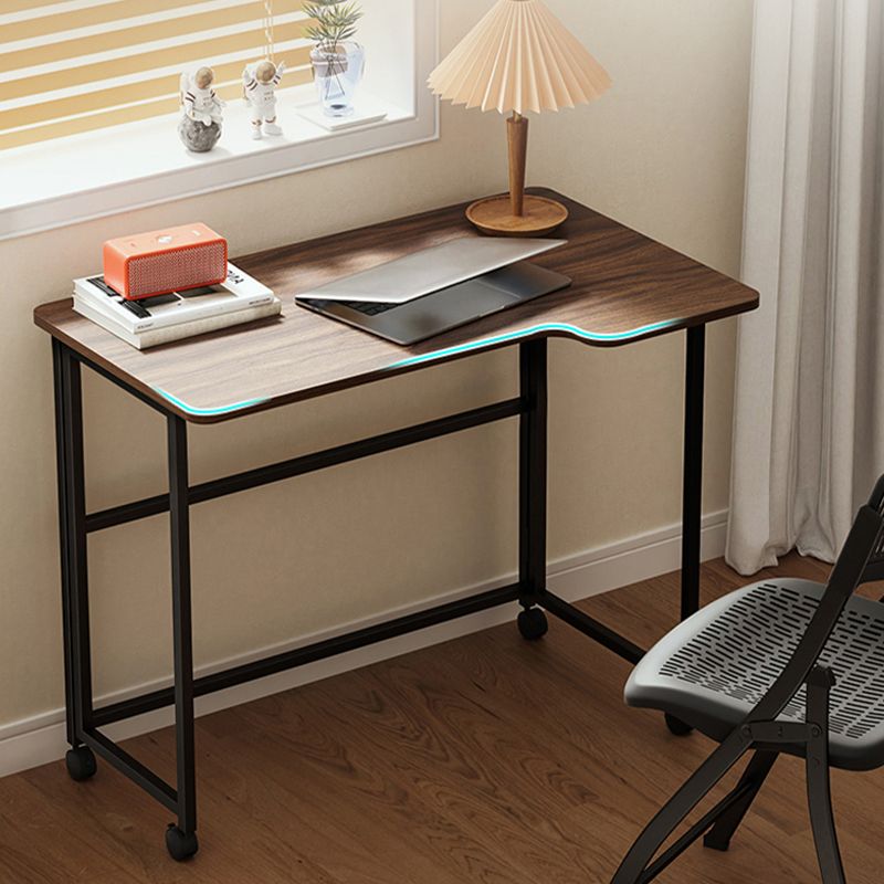 Bureau de bureau contemporain dortoir rectangulaire de bureau avec roues