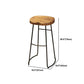 Industrial Pub Dining Set 1/4/7 Pieces Trestle Coffee Shop Wood Pub Table Set