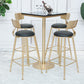Stone Bar Dining Table Glam Round /Square Bar Table with Pedestal for Dining Room Clearhalo 'Bar Furniture' 'Bar Tables' 'bar_tables' 'furn' 'furn_bar_tables' 'Furniture' 'furniture_bar_tables' 'Kitchen & Dining Furniture' 1200x1200_525e8c1f-b169-4171-9db7-14688924a886
