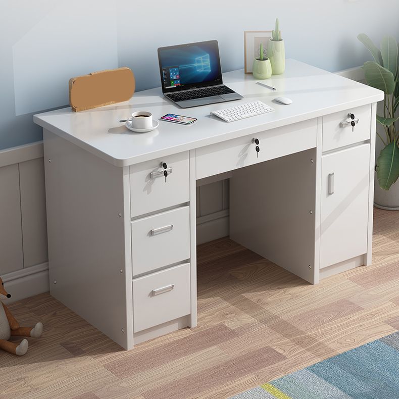 29 "H Écriture rectangulaire avec des tiroirs de verrouillage bureau de bureau