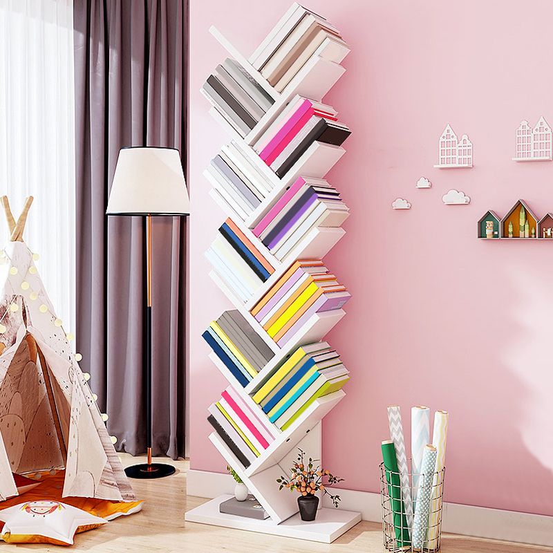 Libreria aperta di libreria in legno fabbrico contemporaneo per la casa