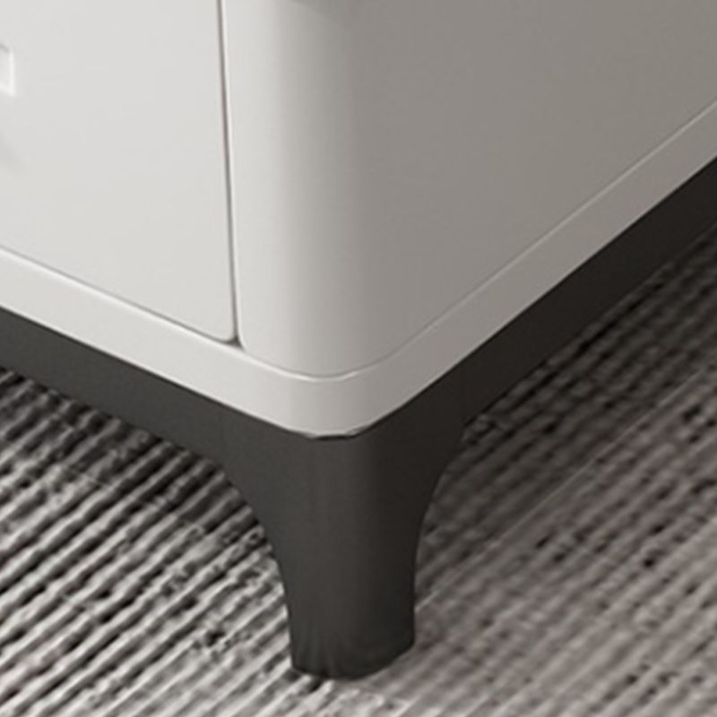 Ornate Style Rectangular Slate Plate Table Plate Metal 4 Legs Base Coffee Table Clearhalo 'Coffee & Accent Tables' 'Coffee Tables' 'coffee_tables' 'furn' 'furn_coffee_tables' 'Furniture' 'Living Room Furniture' 1200x1200_526689d9-2d96-4c8c-a919-8d0741ef29b8