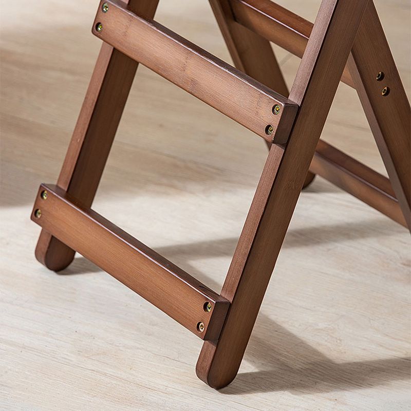 Contemporary Solid Wood Folding Bar Stool Indoor Barstools With Wood Seat and Low Back Clearhalo 'Bar Furniture' 'Bar Stools' 'bar_stools' 'furn' 'furn_bar_stools' 'furniture_bar_stools' 'Kitchen & Dining Furniture' 'kitchen&dining_furn' 'kitchen' 'kitchen_furn' Furniture' 1200x1200_526c56b0-da90-43f0-a5fa-4eb242862447