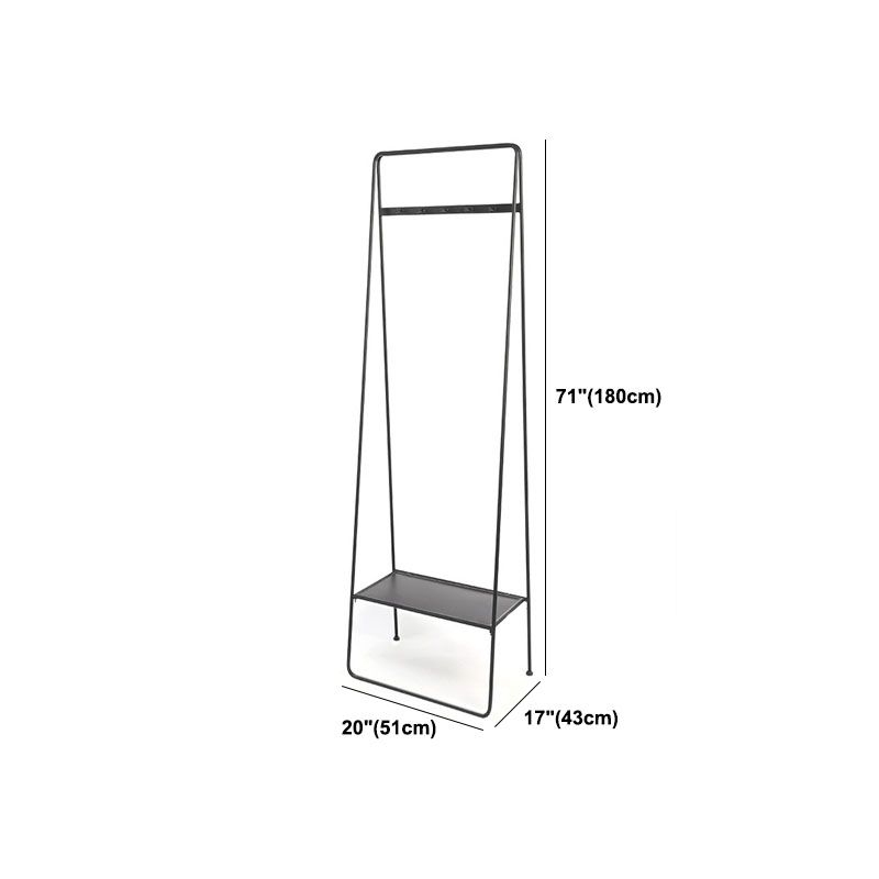 Árbol de metal industrial estante de entrada de la colgilla de colgilla