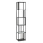 4-Shelf Modern Open Etagere Bookshelf with Iron Frame Glass Shelf Clearhalo 'Bookcases' 'Furniture' 'furniture_bookcases' 'kitchen' 'kitchen_bookcases' 'Living Room Furniture' 'Office Furniture' 1200x1200_526f8ee7-53b1-4e36-89cf-669d40cf20cb