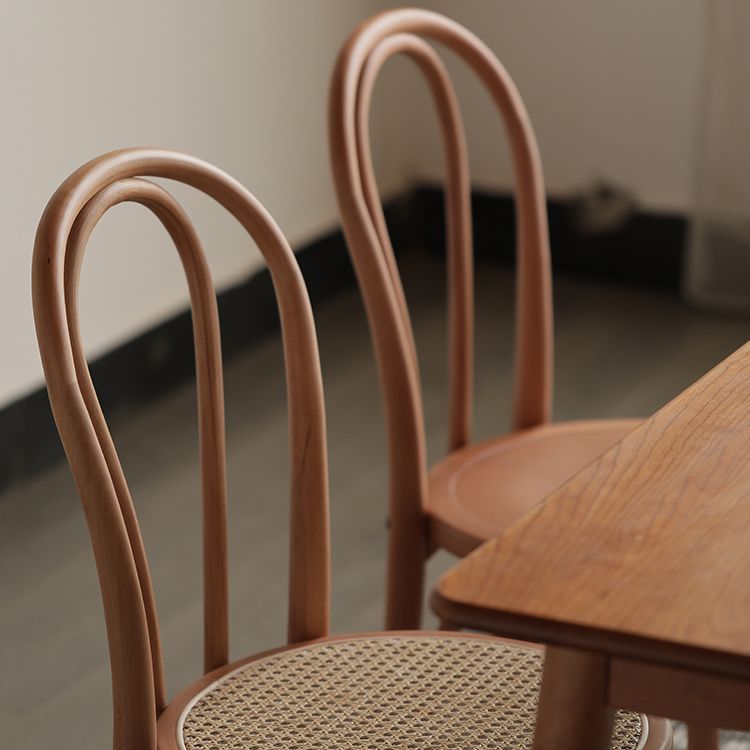 Scandinavian Style Windsor Back Side Chair for Home Wood Dining Chairs Clearhalo ' kitchen&dining_furn' 'Dining Chairs' 'Dining Tables & Seating' 'dining_chair' 'furn' 'furn_dining_chair' 'Furniture' 'furniture_dining_chair' 'Kitchen & Dining Furniture' 'kitchen' 1200x1200_52711d4f-98a6-4f8e-8628-cd7cd5eb0a4a