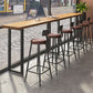 Industrial Rectangle Wood Top Counter Table 42-inch Height Bar Table Clearhalo 'Bar Furniture' 'Bar Tables' 'bar_tables' 'furn' 'furn_bar_tables' 'Furniture' 'furniture_bar_tables' 'Kitchen & Dining Furniture' 1200x1200_527223b0-1b62-4dac-a1c4-cb65f33441d9