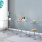 Modern Round Dining Room Table Tempered Glass Table with Pedestal Base for Dining Room Clearhalo ' dining_table' 'Dining Tables & Seating' 'Dining Tables' 'furn' 'furn_dining_table' 'Furniture' 'furniture_dining_table' 'Kitchen & Dining Furniture' 'kitchen&dining_furn' 'kitchen' 'kitchen_dining_table' 1200x1200_52791b86-90bf-47fd-a248-f6f3b04815a4