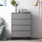 Contemporary Grey Rectangle Accent Chest with Drawers and Metal Legs Clearhalo 'Cabinets & Chests' 'cabinets_chests' 'furn' 'furn_cabinets_chests' 'Furniture' 'Living Room Furniture' 1200x1200_5279b15b-44c1-4776-8fc7-572260671b25