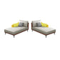 Nordic Cushioned Chaise Lounge Leather Chaise with Recessed Arms for Bedroom Clearhalo 'Chairs & Seating' 'Chaise Lounge' 'chaise_lounge' 'furn' 'furn_chaise_lounge' 'Furniture' 'Living Room Furniture' 1200x1200_527c3a54-ac26-4a9b-af1f-49751e844dc2
