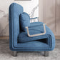 Sleelet Sleeper divano blu divano pieghevole scandinavo con cuscino