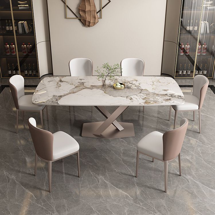 Contemporary 1/2/5/7/9 Pieces Dinette Set Rectangle Dining Table Set Clearhalo 'Dining Room Sets' 'Dining Tables & Seating' 'dining_room_set' 'furn' 'furn_dining_room_set' 'Furniture' 'furniture_dining_room_set' 'Kitchen & Dining Furniture' 'kitchen&dining_furn' 'kitchen' 1200x1200_52825663-19a4-4e53-9452-260824349ba9