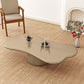 Scandinavian Free Form Coffee Table with Pedestal Base in Solid Wood Clearhalo 'Coffee & Accent Tables' 'Coffee Tables' 'coffee_tables' 'furn' 'furn_coffee_tables' 'Furniture' 'Living Room Furniture' 1200x1200_52841904-b873-40e9-a91c-368858521707