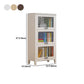 Modern Solid Wood Bookcase, Door Bookshelf for Any Room, 24" L X 12" W