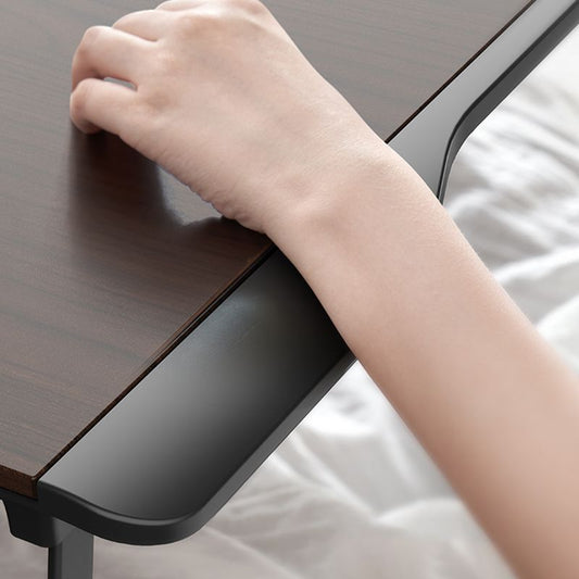 Zeitgenössischer Klappschreiberkrüm sich geschwungener Schlittenbüro mit Metallbeinen