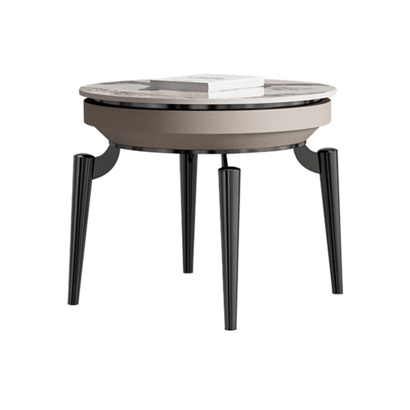 19.7inch Tall Side Table 4 Legs Base Type Slate  Nesting Tables