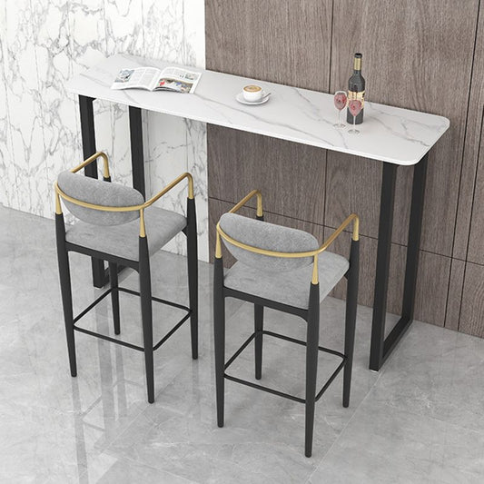 Tavolo da pranzo tradizionale in pietra di pietra di lussuoso tavolo da pranzo con base a slitta