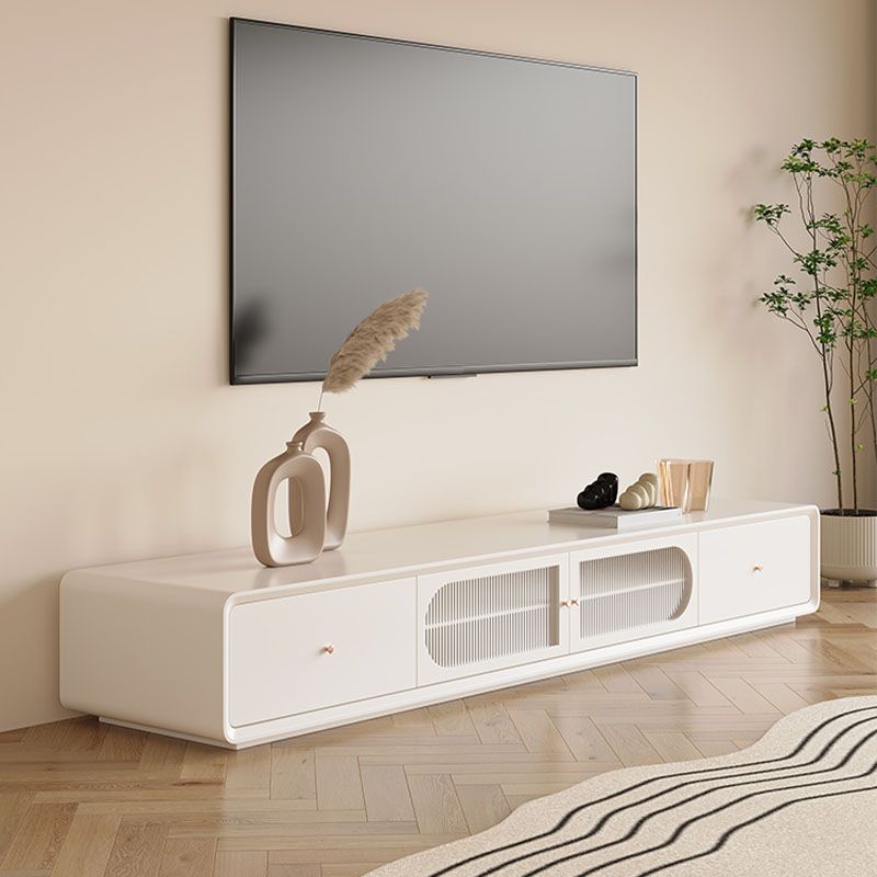 Modern TV Stand Console Wooden TV Media Console with 2 Drawers Clearhalo 'furn' 'furn_tv_stands_entertainment_centers' 'Furniture' 'Living Room Furniture' 'TV Stands & Entertainment Centers' 'TV Stands & Media Storage Furniture' 'tv_stands_entertainment_centers' 1200x1200_528e865d-f5f7-4f27-8ca2-ba1c597f4038