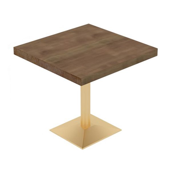 Industrial Solid Wood Dinner Room Kitchen Table Brown Table with Gold Frame for Dining Room Clearhalo ' dining_table' 'Dining Tables & Seating' 'Dining Tables' 'furn' 'furn_dining_table' 'Furniture' 'furniture_dining_table' 'Kitchen & Dining Furniture' 'kitchen&dining_furn' 'kitchen' 'kitchen_dining_table' 1200x1200_529715af-6293-4698-831c-e7af4786e4aa