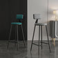 Scandinavian Matte Finish Velvet Counter Stool Footrest Home Barstool Clearhalo 'Bar Furniture' 'Bar Stools' 'bar_stools' 'furn' 'furn_bar_stools' 'Furniture' 'furniture_bar_stools' 'Kitchen & Dining Furniture' 1200x1200_52989a8b-1a61-4bf0-ae79-e7fe443091f4