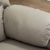 Sedia reclinabile per poltrone in metallo a cornice in metallo