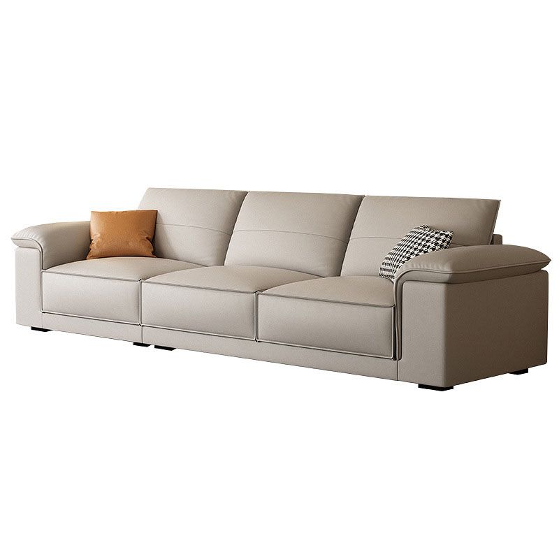 Contemporain 35,4 "H Faux Tox Pillow Top Top Bras pour le salon