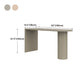 Industrial Wood Bar Table with Specialty Table Top Double Pedestal Table - 41.3" H Clearhalo 'Bar Furniture' 'Bar Tables' 'bar_tables' 'furn' 'furn_bar_tables' 'Furniture' 'furniture_bar_tables' 'Kitchen & Dining Furniture' 1200x1200_529c138a-dccf-41c2-a2b1-b7ced31303f0