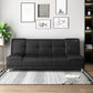 Modern Armless Convertible Chair Single Sleeper Sofa with Biscuit Back Clearhalo 'furn' 'furn_sofas' 'Furniture' 'furniture_sofas' 'kitchen' 'kitchen_sofas' 'Living Room Furniture' 'Sofa' 'sofas' 1200x1200_529cb97d-b83f-4038-83be-4f1cabd1d2da