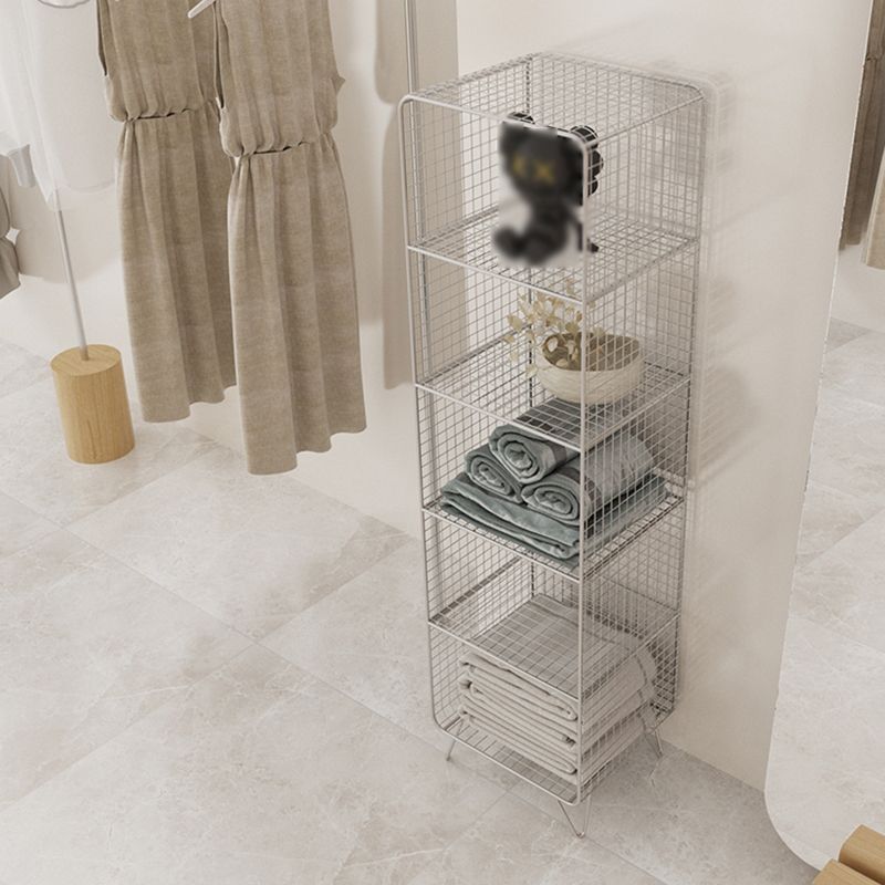 Modern Style Bookcase Vertical Metal Closed Back Bookshelf for Home Clearhalo 'Bookcases' 'furn' 'furn_bookcases' 'Furniture' 'furniture_bookcases' 'Office Furniture' 1200x1200_52a03645-587f-4f47-9219-c01aaea1ff3a