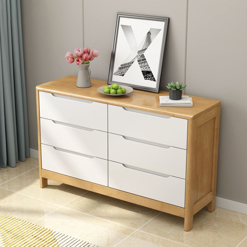 Mid-Century Modern Chest Squared Legs with Drawer Solid Wood Accent Chest Clearhalo 'Cabinets & Chests' 'cabinets_chests' 'furn' 'furn_cabinets_chests' 'Furniture' 'Living Room Furniture' 1200x1200_52a058af-79cb-42ab-897d-ab272e90cb4b