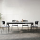 Modern 1/2/5/7/9 Pieces Dining Room Table Rectangle Stone Furniture in White
