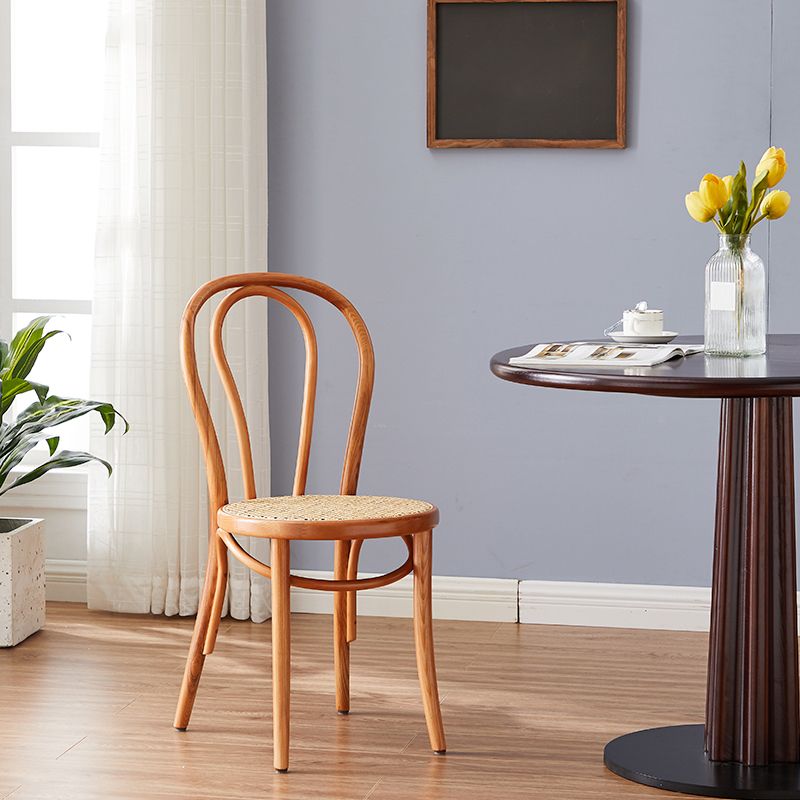 Country Style Wood Dining Chair Open Back Dining Side Chair for Home Use Clearhalo ' kitchen&dining_furn' 'Dining Chairs' 'Dining Tables & Seating' 'dining_chair' 'furn' 'furn_dining_chair' 'Furniture' 'furniture_dining_chair' 'Kitchen & Dining Furniture' 'kitchen' 1200x1200_52a9e382-18da-41f4-913d-d96063a42117