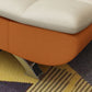 Pillow Included Sofa Futon Armless Futon Sofa Bed with Metal Legs