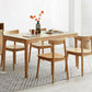 Modern Style Brown Dining Table Rectangle Solid Wood 4 Legs Dining Table for Home Clearhalo ' dining_table' 'Dining Tables & Seating' 'Dining Tables' 'furn' 'furn_dining_table' 'Furniture' 'furniture_dining_table' 'Kitchen & Dining Furniture' 'kitchen&dining_furn' 'kitchen' 'kitchen_dining_table' 1200x1200_52ad2be3-2be4-42e9-96e4-67c828086930