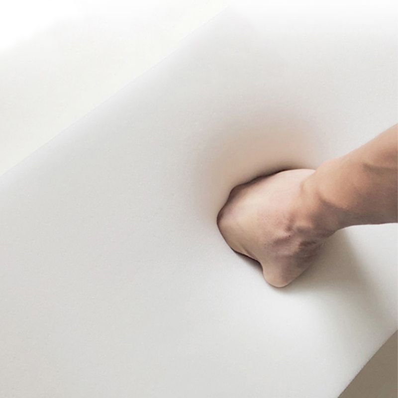 Miscela di cotone e di divano posteriore a bracciale senza braccio contemporaneo