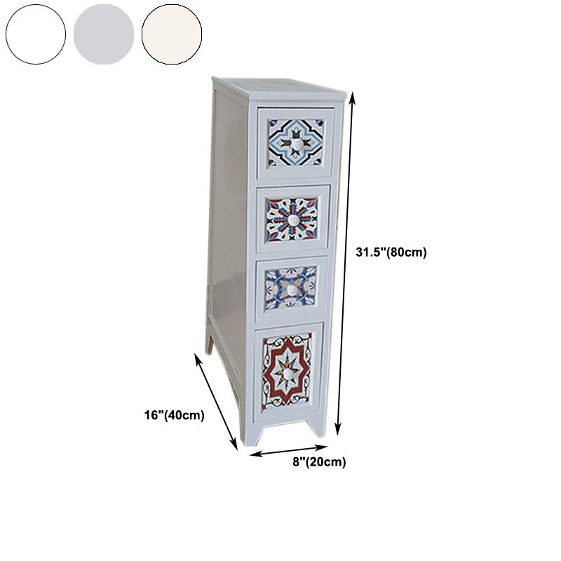 Cofensador de cofres de almacenamiento tradicional cofre de almacenamiento de madera vertical con cajones