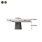 Rectangle Stone Dining Table Modern Dining Table with Pedestal Base Clearhalo 'Dining Tables & Seating' 'Dining Tables' 'dining_table' 'furn' 'furn_dining_table' 'Furniture' 'furniture_dining_table' 'Kitchen & Dining Furniture' 'kitchen' 'kitchen_dining_table' 1200x1200_52b9a5d7-f06e-4f4a-a6d7-ada9ab66de90