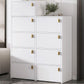 Modern Rectangle Chest White Wood Storage Cabinet with Drawer Clearhalo 'Cabinets & Chests' 'cabinets_chests' 'furn' 'furn_cabinets_chests' 'Furniture' 'Living Room Furniture' 1200x1200_52bd28d3-ab72-489f-b5d6-b068f1cf5f23