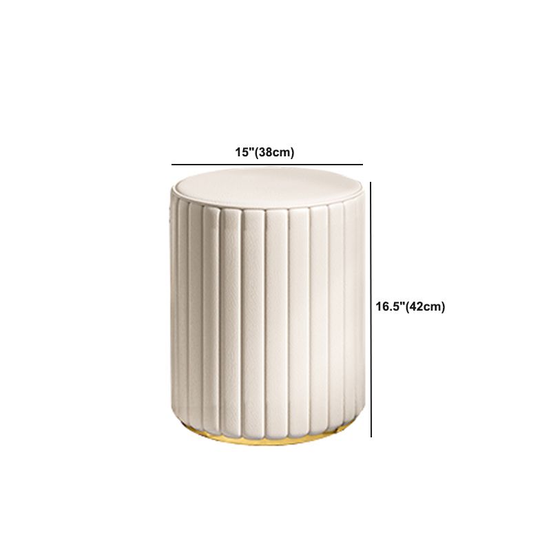 Glam Slate Top make -up ijdelheid bureau met lade, beige kleedtafel