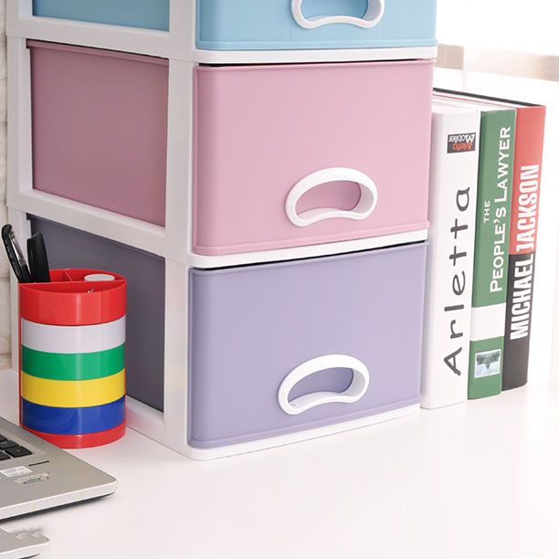 Color Block File Cabinet Drawers Vertical Plastic Filing Cabinet Clearhalo 'Filing Cabinets' 'filling_cabinets' 'furn' 'furn_filling_cabinets' 'Furniture' 'Office Furniture' 1200x1200_52bf7b63-d1b4-4484-ad7d-9d4f643730ae