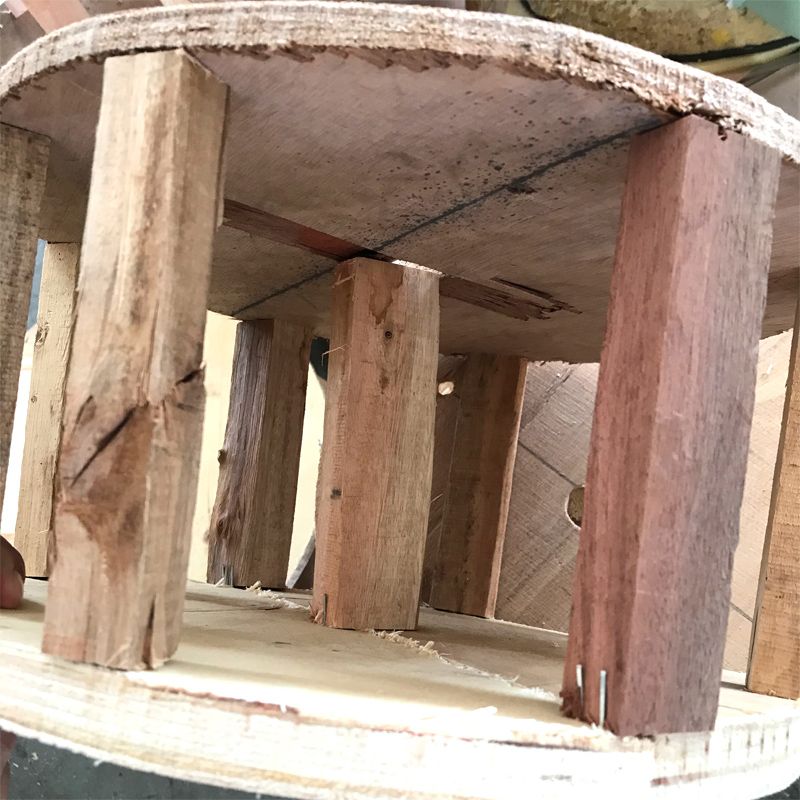 Upholstered Pouf Color Panel Tear Resistant Round Faux Leather Fabric Modern Pouf Clearhalo 'furn' 'furn_ottomans_poufs' 'Furniture' 'Living Room Furniture' 'Ottomans & Poufs' 'ottomans_poufs' 1200x1200_52bfaadf-2b58-4150-afc2-8e54fb8b99e6