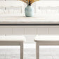 Mid-Century Home Marble Dining Table Rectangle Shape Table with 4 Legs Base Clearhalo ' dining_table' 'Dining Tables & Seating' 'Dining Tables' 'furn' 'furn_dining_table' 'Furniture' 'furniture_dining_table' 'Kitchen & Dining Furniture' 'kitchen&dining_furn' 'kitchen' 'kitchen_dining_table' 1200x1200_52c0de8f-5110-47e4-b1da-7914a71e86b1