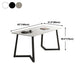 Industrial Style Dining Table Sintered Stone Rectangle Table for Home Clearhalo 'Dining Tables & Seating' 'Dining Tables' 'dining_table' 'furn' 'furn_dining_table' 'Furniture' 'Kitchen & Dining Furniture' 1200x1200_52c1a334-d779-4390-b9e7-c1e9c460fef4