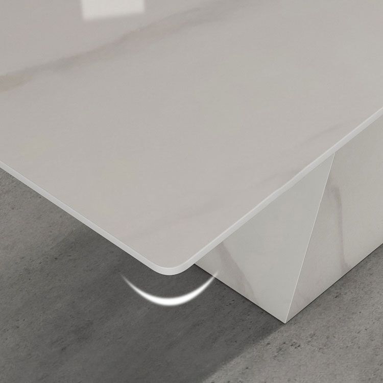 Designer Style 1/4/5/7 Pieces Dinette Set Sintered Stone Dining Room Set Clearhalo 'Dining Room Sets' 'Dining Tables & Seating' 'dining_room_set' 'furn' 'furn_dining_room_set' 'Furniture' 'furniture_dining_room_set' 'Kitchen & Dining Furniture' 1200x1200_52c7d0c9-cd09-4060-ab77-832369e73c6c