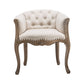 Upholstered Dining Arm Chair Tufted Dining Armchairs with Rubberwood Legs Clearhalo ' kitchen&dining_furn' 'Dining Chairs' 'Dining Tables & Seating' 'dining_chair' 'furn' 'furn_dining_chair' 'Furniture' 'furniture_dining_chair' 'Kitchen & Dining Furniture' 'kitchen' 1200x1200_52c8baf0-f75b-4dd2-809c-fe6860a3580a