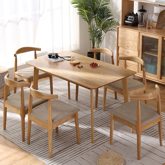 Rectangle Dining Site Table Solid Wood Dining Room Collection with 4-foot Clearhalo ' dining_table' 'Dining Tables & Seating' 'Dining Tables' 'furn' 'furn_dining_table' 'Furniture' 'furniture_dining_table' 'Kitchen & Dining Furniture' 'kitchen&dining_furn' 'kitchen' 'kitchen_dining_table' 1200x1200_52cd42c5-3b59-425a-8eff-879d31d132f5