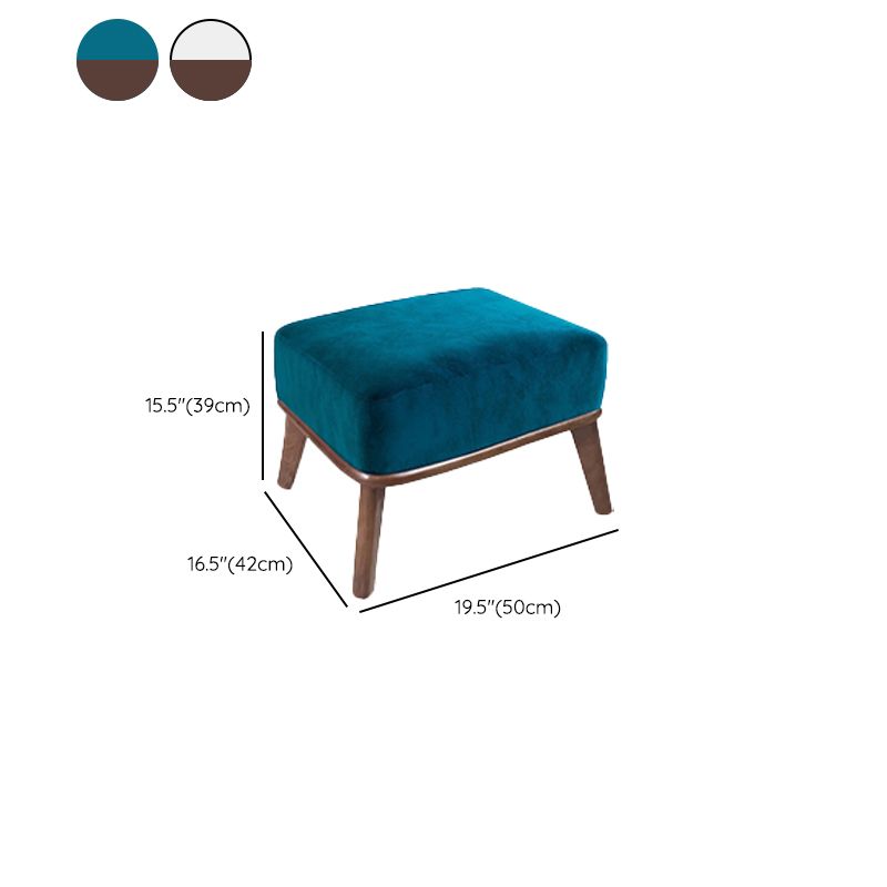 Sedia alare contemporanea con 4 gambe in legno massiccio e schiena stretta