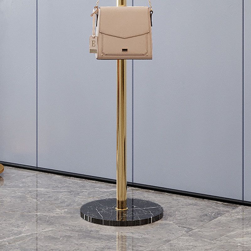 MODERNA IN ACCIAIO AUSCITALE STAND STANTE MONTRO MONTRO DELL'ALTA ALTA DEGLI 70,87 "con base di marmo