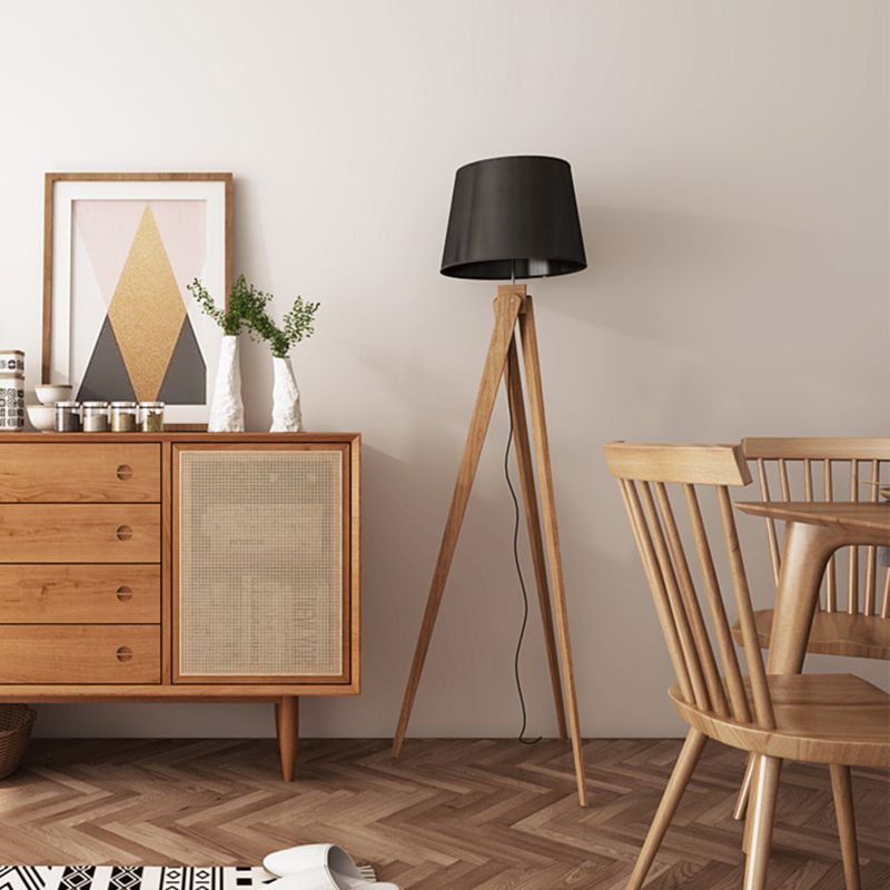 Modern de 4 cajones aparar en pino soporte de buffet de madera maciza para sala de estar