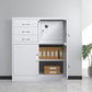 Modern File Cabinet Steel Locking Drawers and Storage Shelves Filing Cabinet Clearhalo 'Filing Cabinets' 'filling_cabinets' 'furn' 'furn_filling_cabinets' 'Furniture' 'Office Furniture' 1200x1200_52d4e4bc-8c04-467a-95a9-36654b13f82a